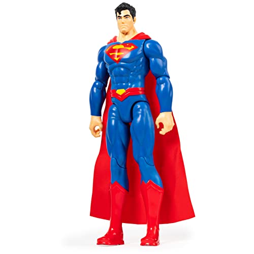 dc comics - Superman MUÑECO 30 CM - Figura Superman Articulada de 30 cm Coleccionable - 6056778 - Juguetes niños 3 años +