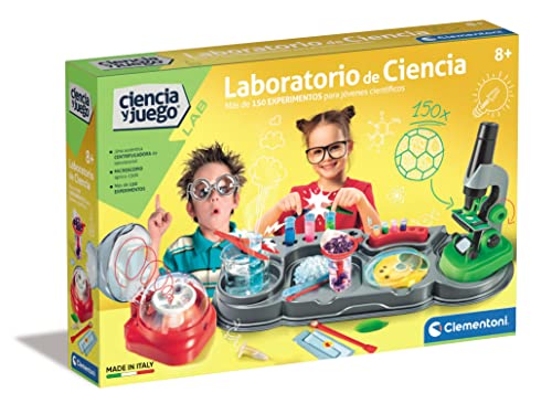 Clementoni - El Laboratorio de Ciencia - juego científico a partir de 8 años (55242)
