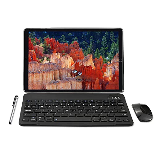 Tablet 10 Pulgadas, YOTOPT Android 10.0 Tablet PC con SIM, Processor SC9863 Octa-Core 1.6Ghz, 4GB RAM, 64GB ROM, 128GB Expandible, WiFi, GPS, Bluetooth 4.2, Type-C, Negro